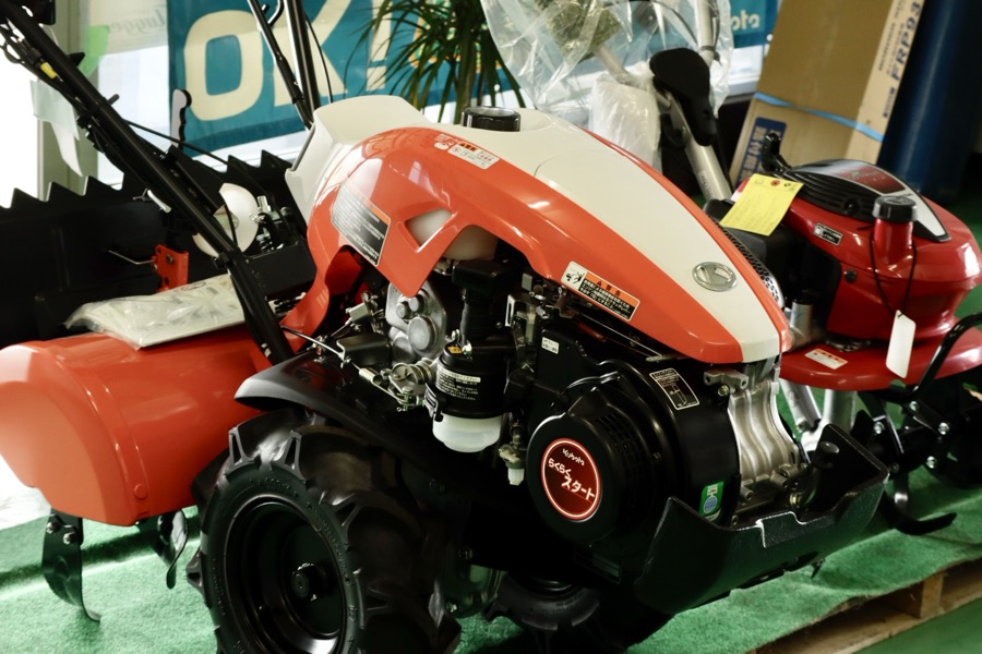 クボタ耕運機 入荷